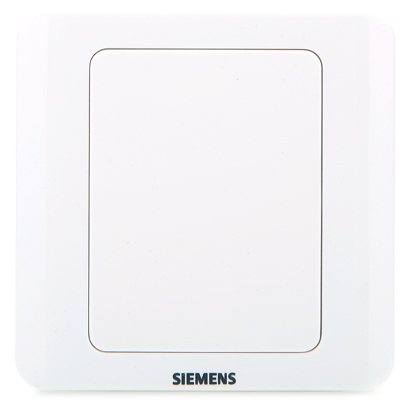 西门子（SIEMENS）5TG05001CC1 开关插座 远景空白面板（雅白色）