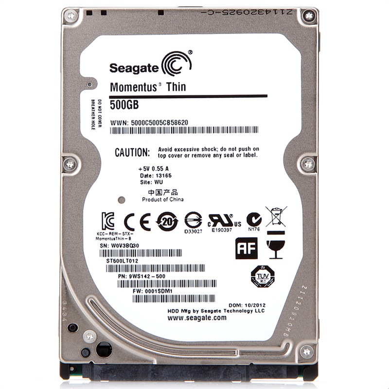 希捷(SEAGATE)500G 5400转16M SA...