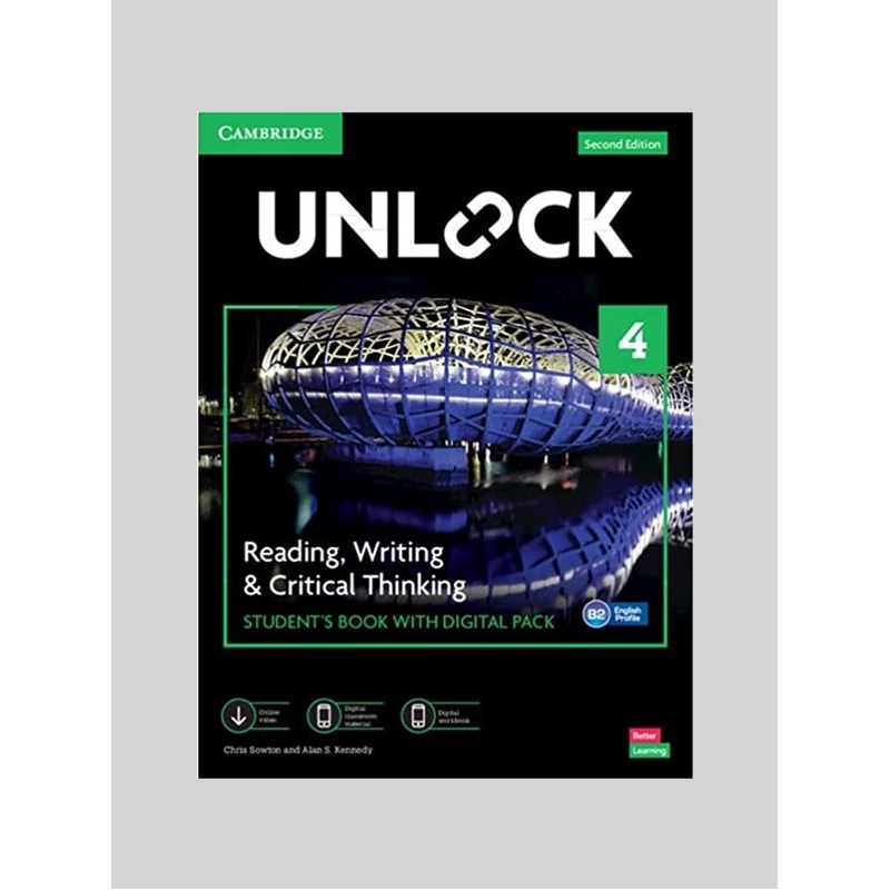 英文原版 Unlock Level 4（2nd edition） reading and writing & critical thinking with Mob App online workbook downloadable