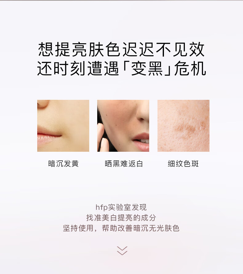 HomeFacialPro烟酰胺美白保湿乳液118g hfp大白瓶补水提亮肤色变白新年礼物 单支装