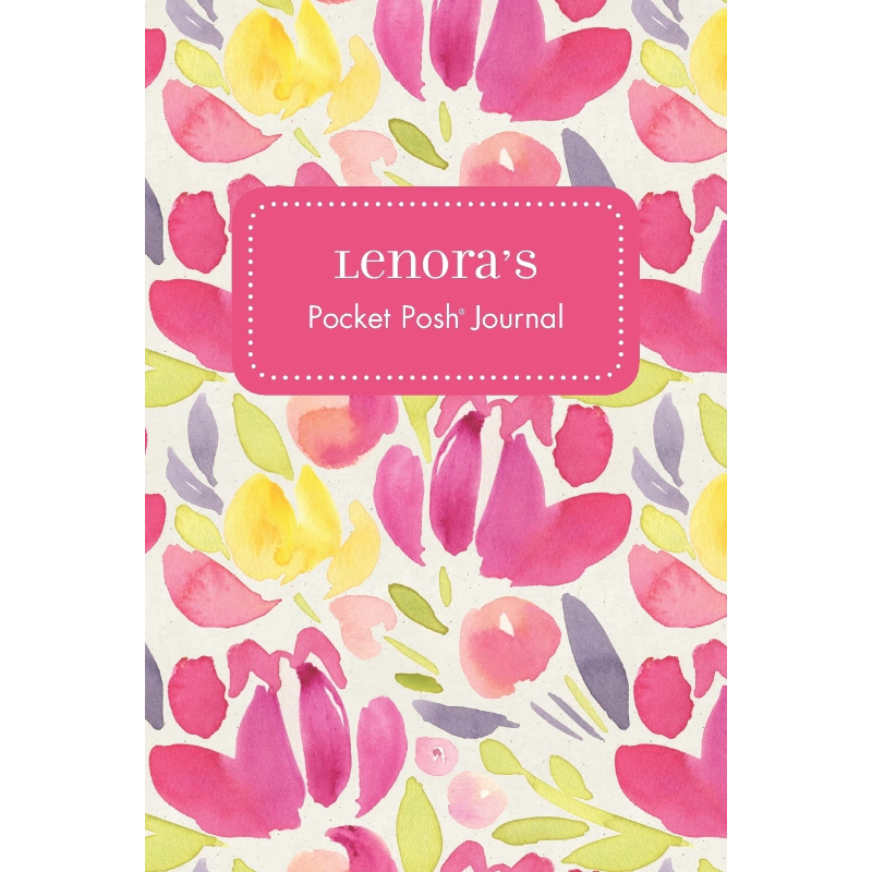 按需印刷Lenora's Pocket Posh Journal, Tulip[9781524836092]