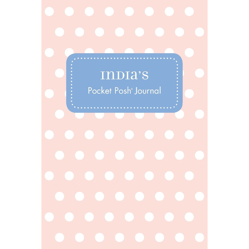 按需印刷India's Pocket Posh Journal, Polka Dot[9781524823863]