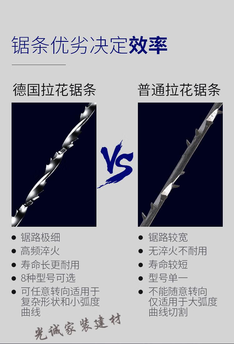 五代迷你线锯曲线锯多功能小型手工木工拉花锯钢丝锯工具锯条锯子
