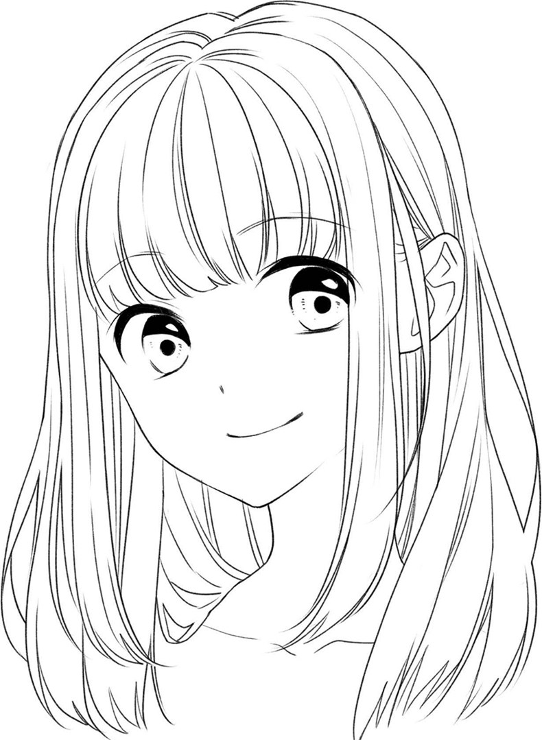 画角色表情日本动漫绘画技法教程美术简笔画铅笔素描书男女生美少女