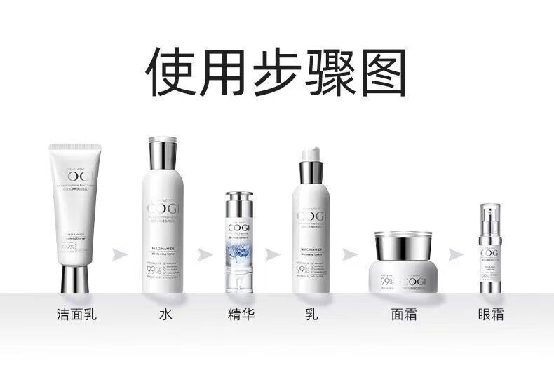 高姿护肤品套装匀净透白亮肤焕白久久水乳礼盒美白补水保湿 高姿匀净透白亮肤旅行装