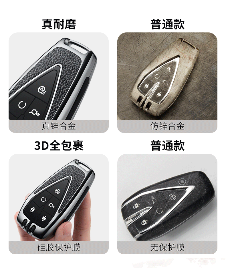 适用长安cs75plus钥匙套cs55plus专用cs35plus高档壳欧尚x7车包男 1号