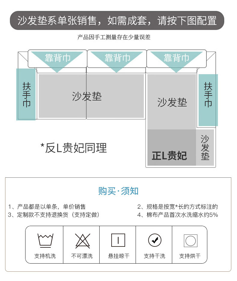 6，諏劬全棉皮沙發巾座墊防滑四季通用現代簡約純套罩坐2021新款田園 斜紋棉開心小鴨 70*70cm