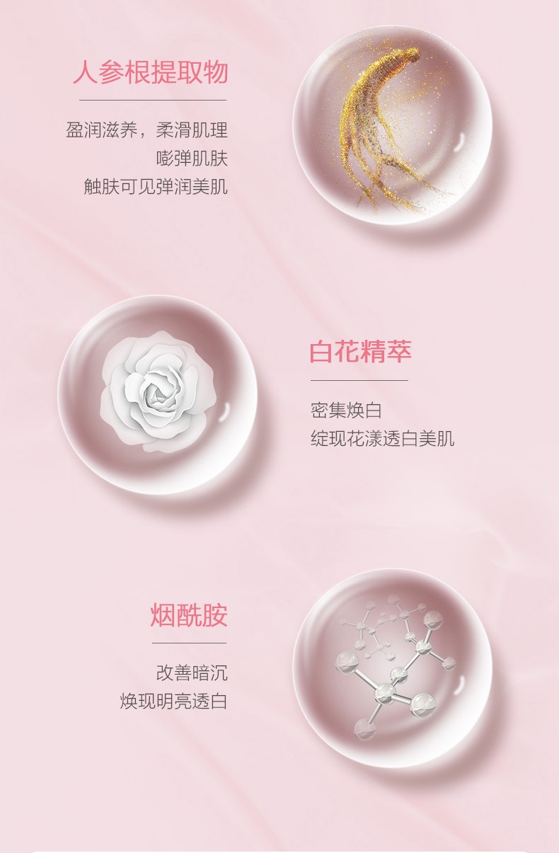 屈臣氏屈臣氏燕窝补水保湿白皙润白滋润紧致面膜女 classic皙白沁润面膜18片