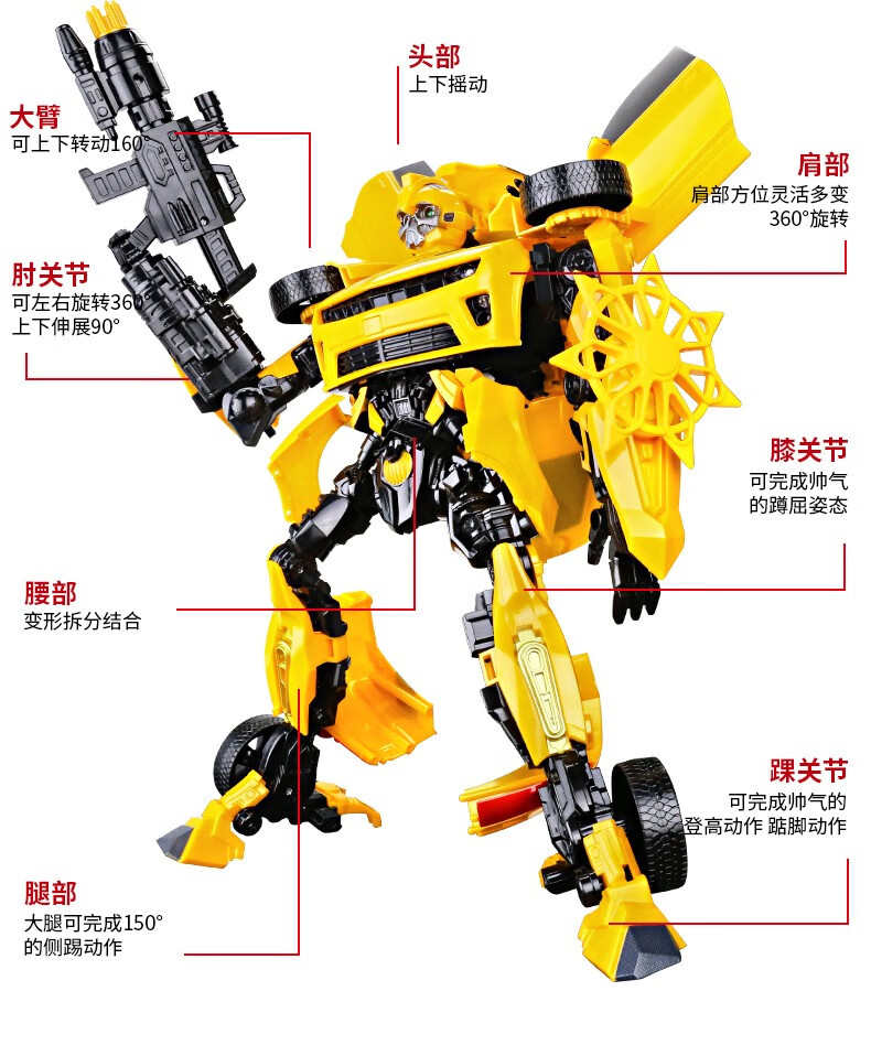 模型玩具 仿真模型 哈迷奇 变形大金刚玩具大黄蜂擎天柱汽车人机器人