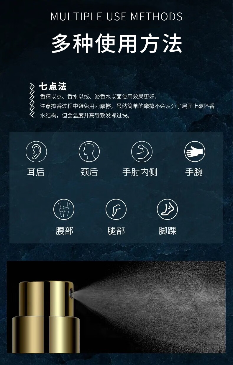 SLYCOCO 幻彩流沙金女士香水淡香少女清新鎏金香水法国香水礼盒送女友 牛奶小姐流沙香水*1瓶.