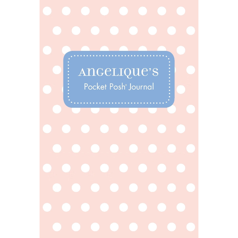 按需印刷Angelique's Pocket Posh Journal, Polka Dot[9781524820534]