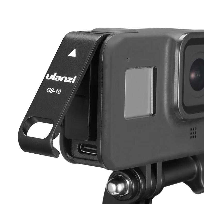 ulanzi g8-10 适用gopro8可充电电池盖侧边仓盖狗8运动相机配件vlog