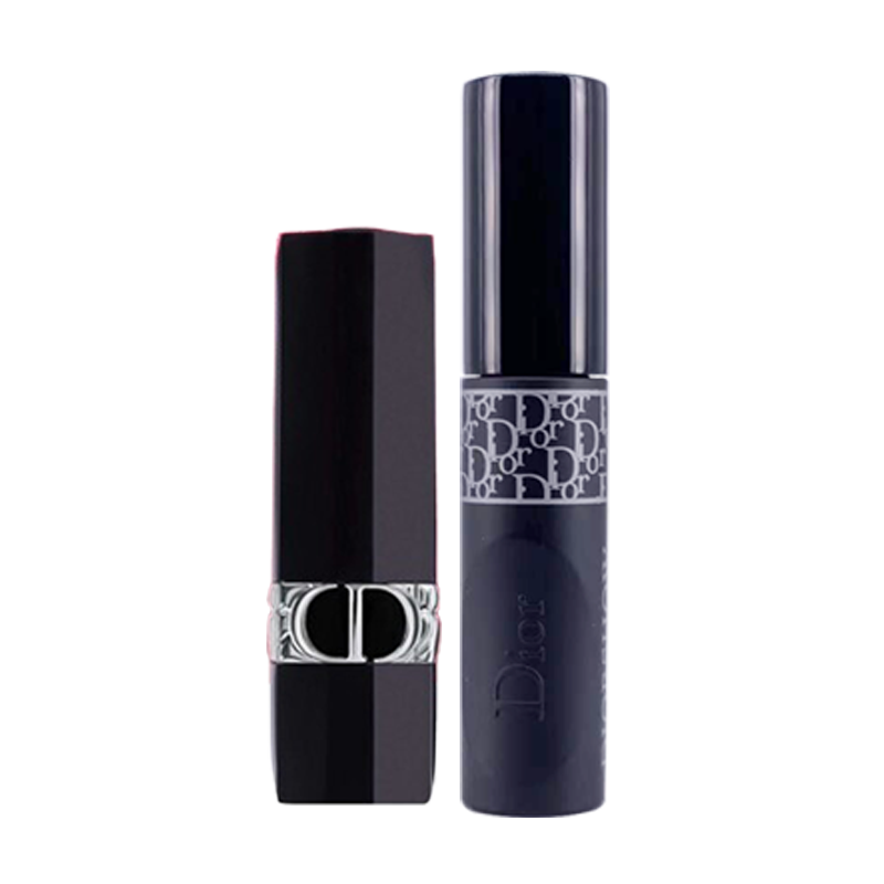 迪奥（Dior）【生日礼物送女友老婆朋友】口红香水化妆品小样彩妆礼盒套装 旅行装：口红999+香水5ml+精华