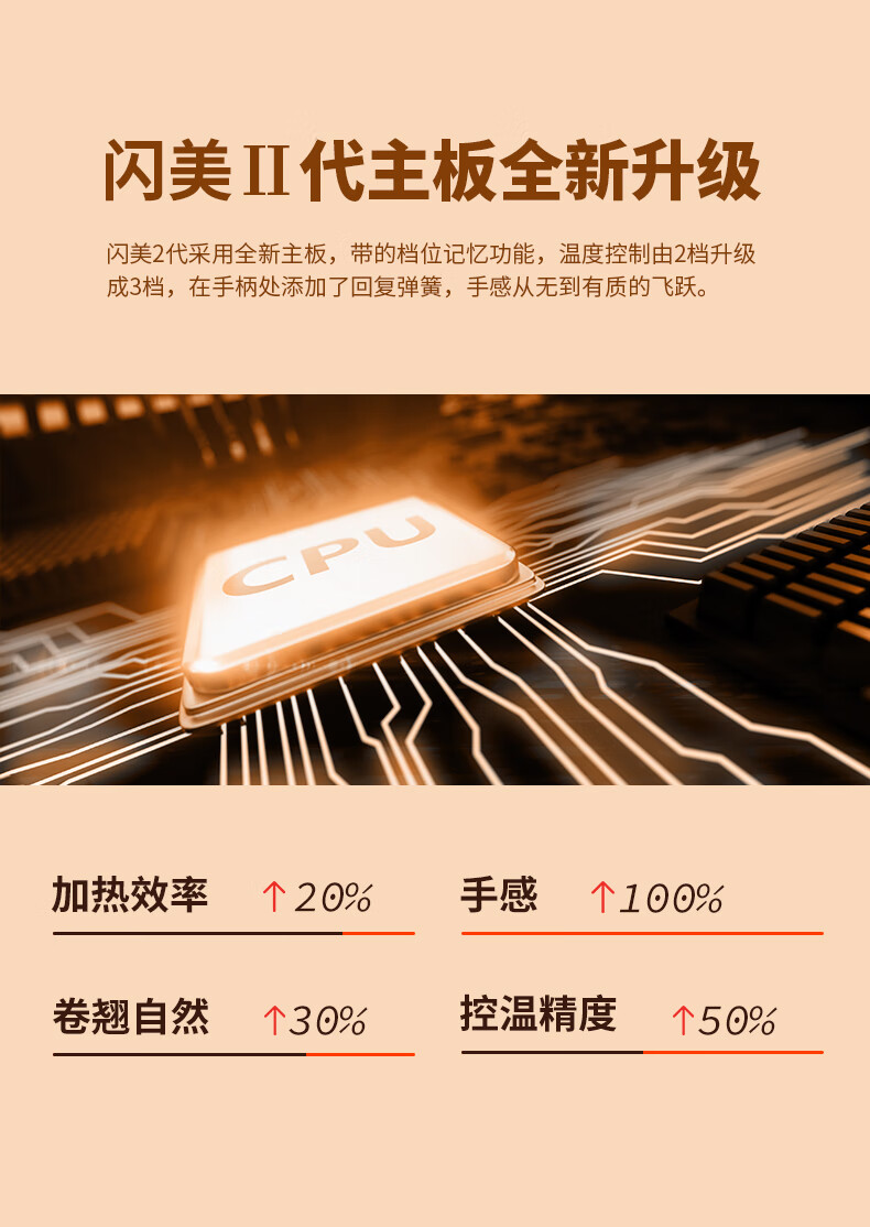 闪美（SHRMEIL） 电烫睫毛夹2代卷翘器持久定型充电动加热烫卷器睫毛女生2023新款 2代【粉色款】