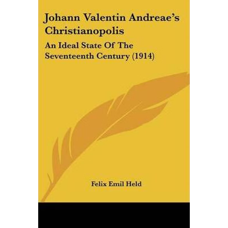 按需印刷Johann Valentin Andreae's Christianopolis[9781120632661]