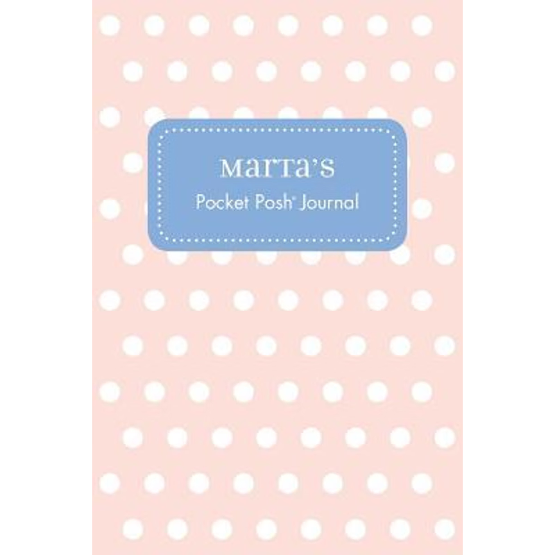 按需印刷Marta's Pocket Posh Journal, Polka Dot[9781524827007]