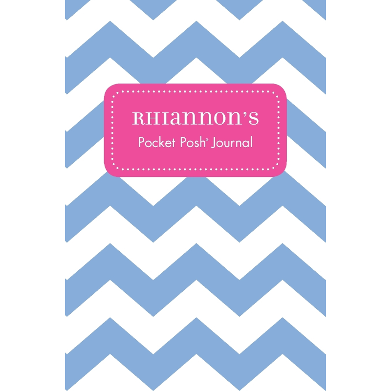 按需印刷Rhiannon's Pocket Posh Journal, Chevron[9781524808068]