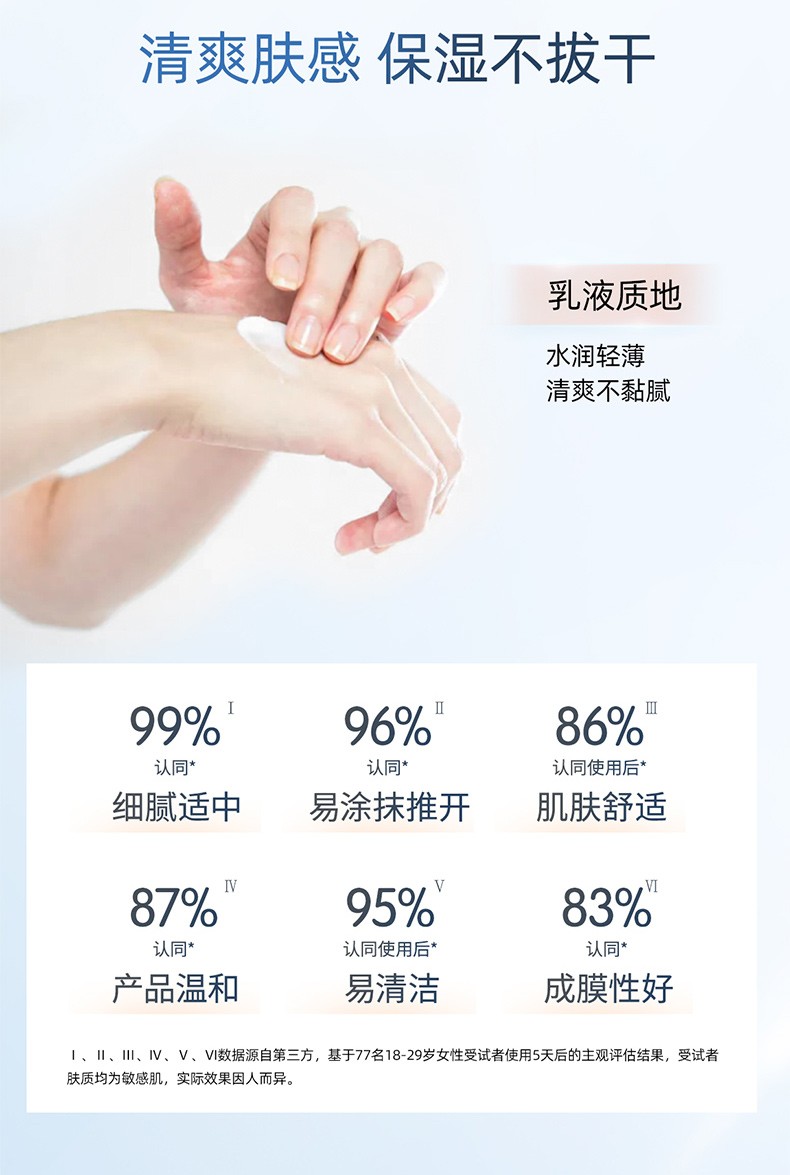 玉泽（Dr.Yu） 防晒霜清爽倍护防晒乳 敏感肌适用温和免卸不刺激 军训防晒户外 大分子防晒50ml*2支