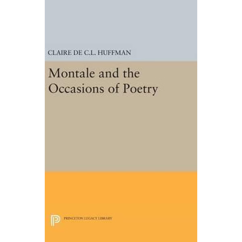 按需印刷Montale and the Occasions of Poetry[9780691641232]