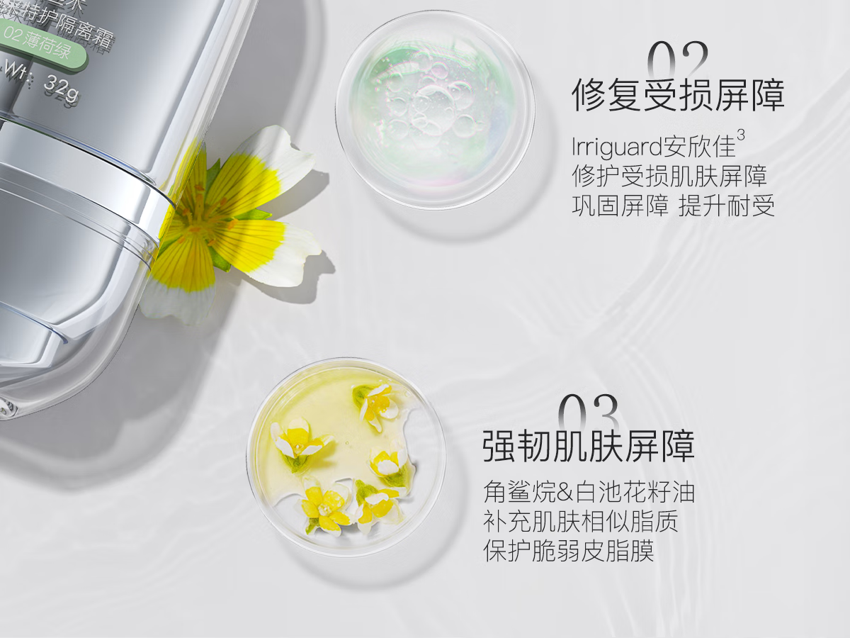 柳丝木（Ositree） 变色隔离霜妆前打底素颜遮瑕提亮保湿滋润三合一女学生升级款 【变色隔离】薰衣紫