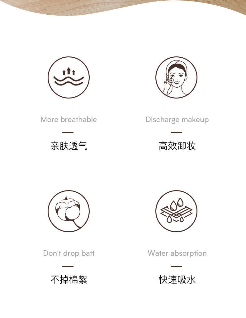 【网红同款】洗脸巾一次性绵柔加厚擦脸家用洁面巾卸妆棉化妆棉珍珠纹大卷批发古莎 厚珍珠纹4卷【+1个防尘袋】