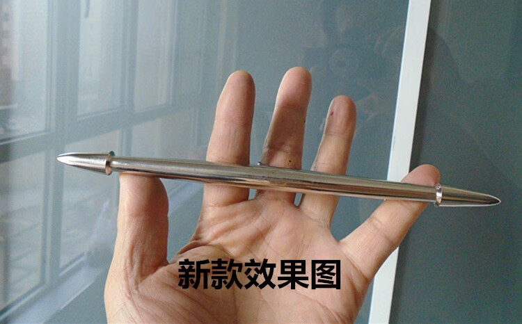 峨眉刺奇门纯不锈钢分水十八般峨嵋双刺冷短兵 不锈钢铜指环刺一支