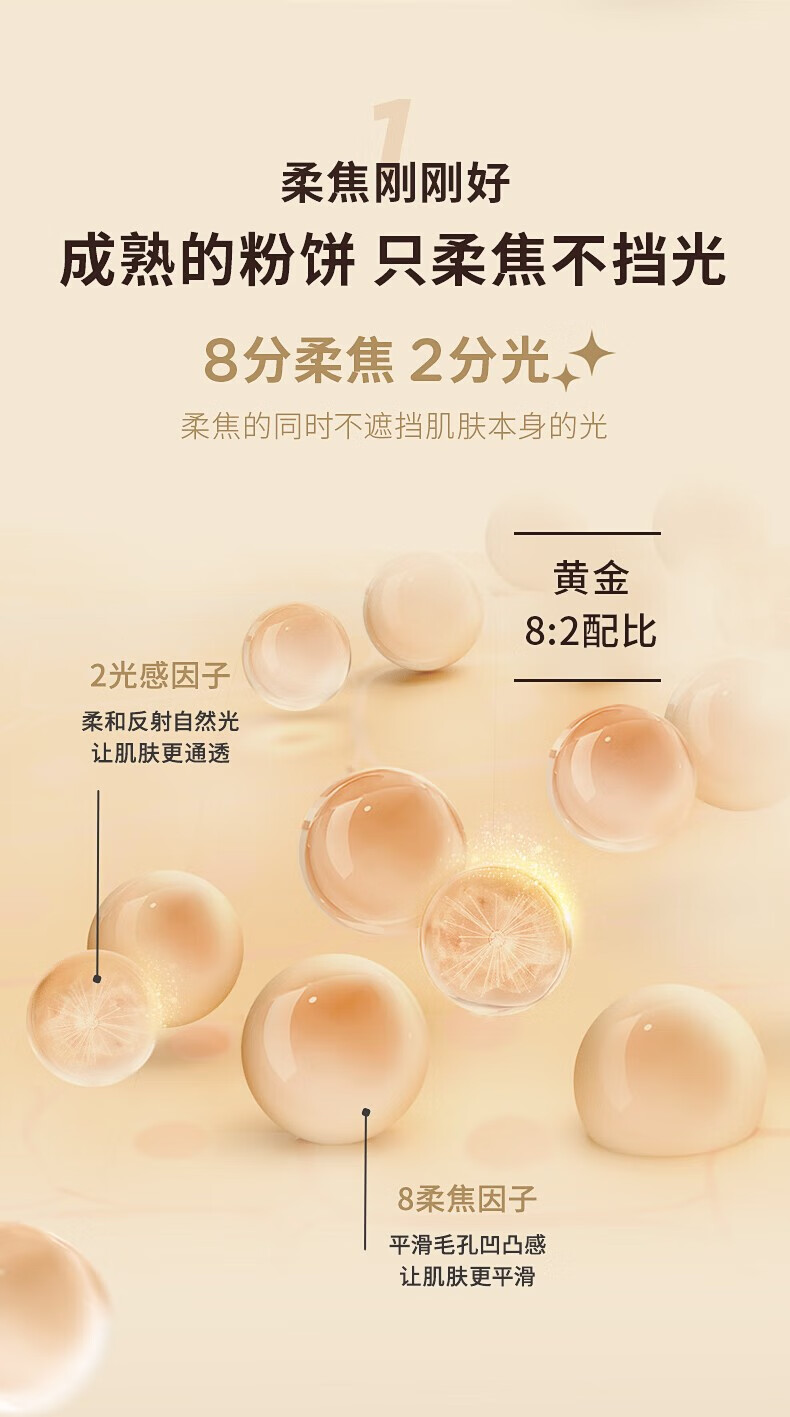 嘉利玛（GALIMARD）金币粉饼控油定妆补妆遮瑕细腻持久不脱妆散粉蜜粉饼干皮油皮适用 N02自然色