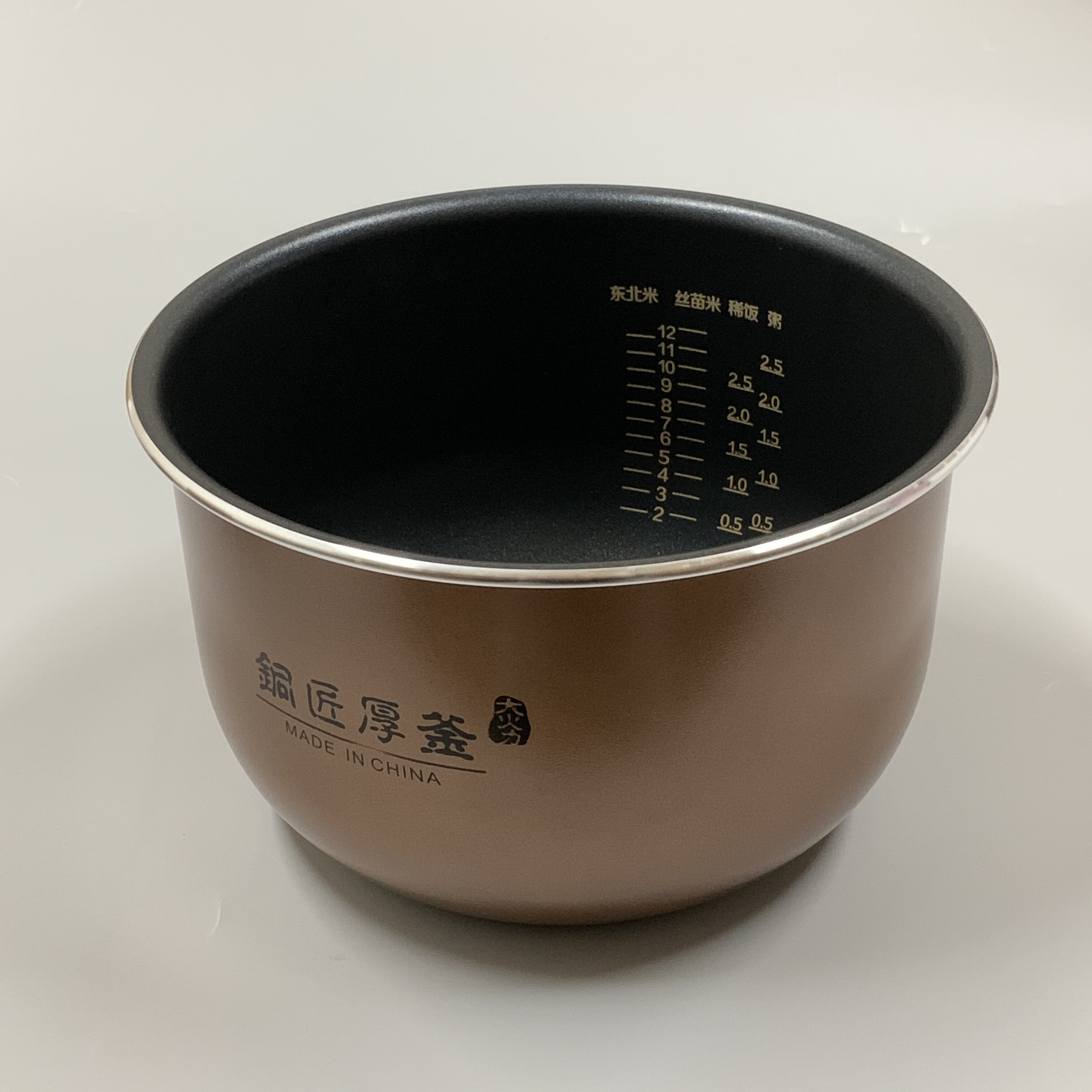 九阳电饭煲f-60fz1铜匠厚釜内胆配件大容量专用全新原厂6l