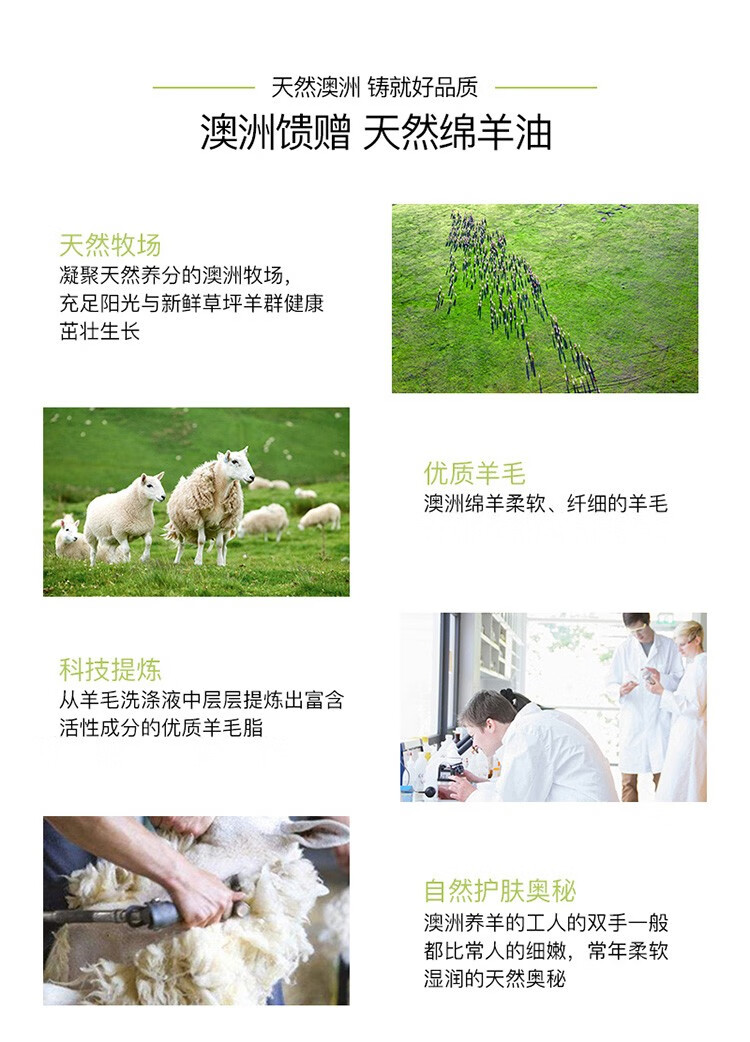 OLIVIAM 澳洲原装进口芦荟面霜绵羊油面霜补水滋润保湿水润100g/瓶 芦荟面霜