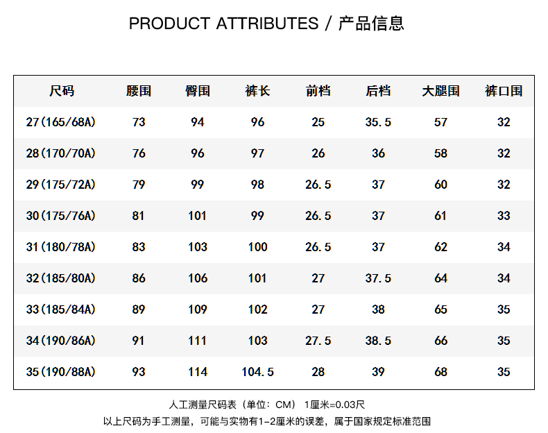 以纯线上品牌a21春季2019男装牛仔裤 休闲潮流破洞舒适全棉低腰小直筒