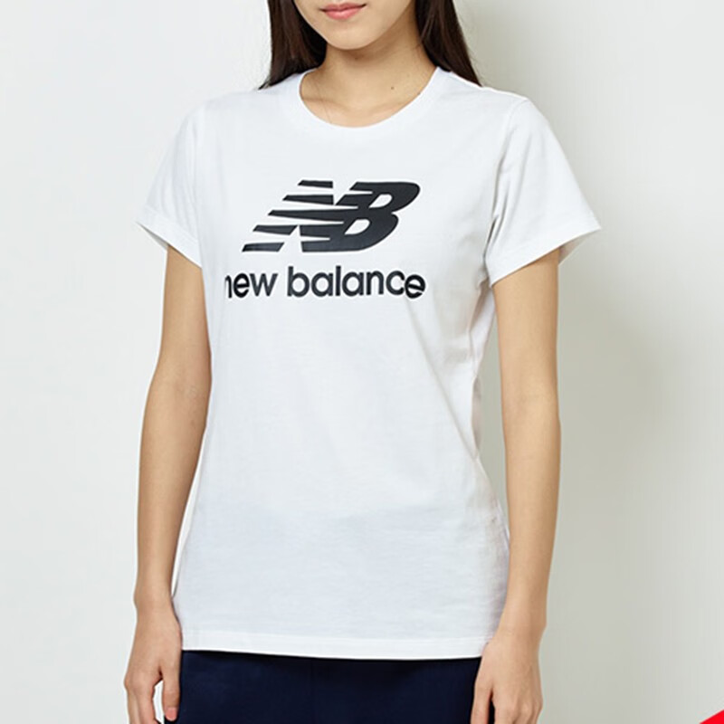 new balance新百伦nb官方旗舰 夏季运动服logo图案健身跑步透气全棉