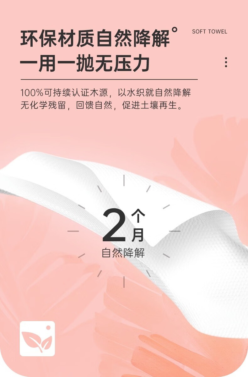 拉美拉洗脸巾一次性珍珠纹擦脸巾便携不掉屑洁面巾纯棉卸妆棉片干湿两用 128抽珍珠纹（共3包）