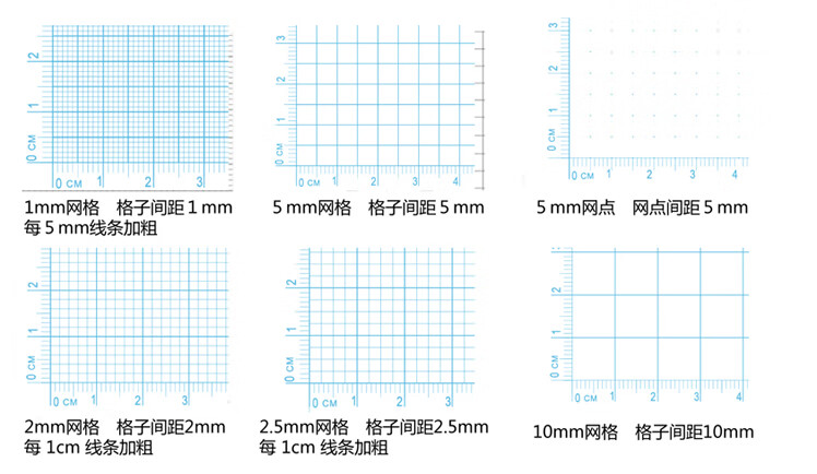 坐标纸12双面坐标纸4网格纸方格纸格子纸线画图纸函数用纸 5mm点点a4