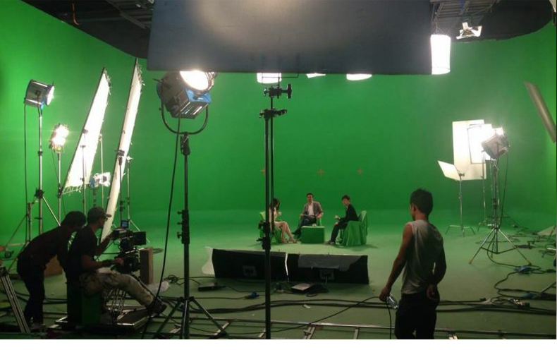 3米视频抠像布抠图背景摄影布影楼拍照视频拍摄道具