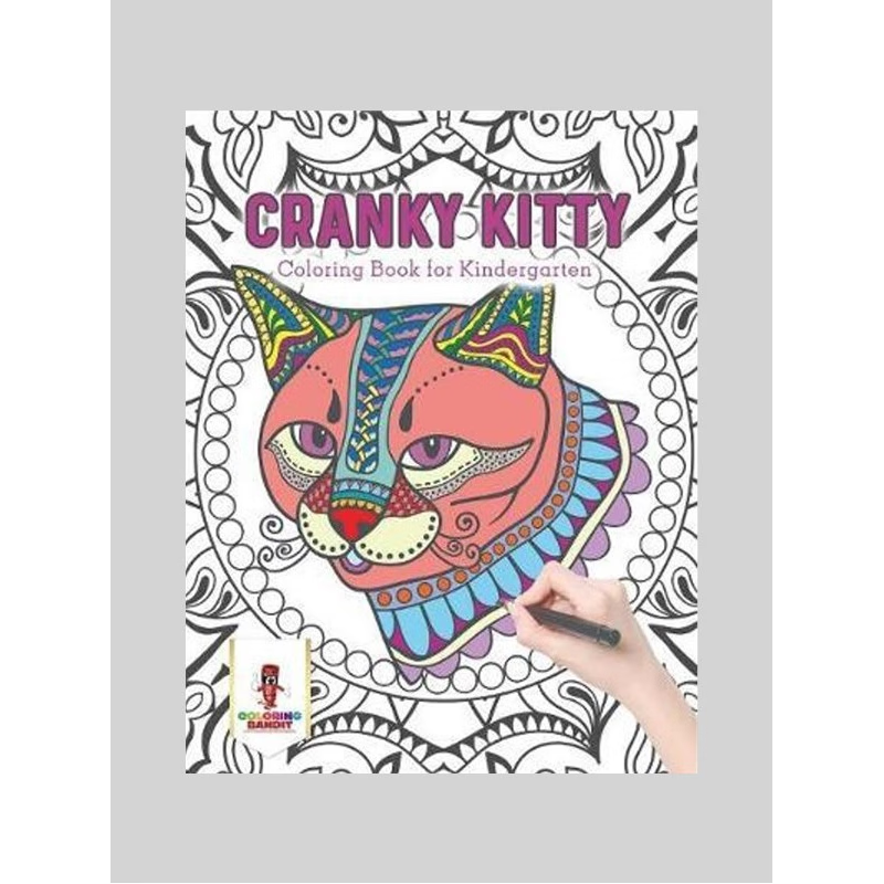 按需印刷Cranky Kitty:Coloring Book for Kindergarten[9780228205517]