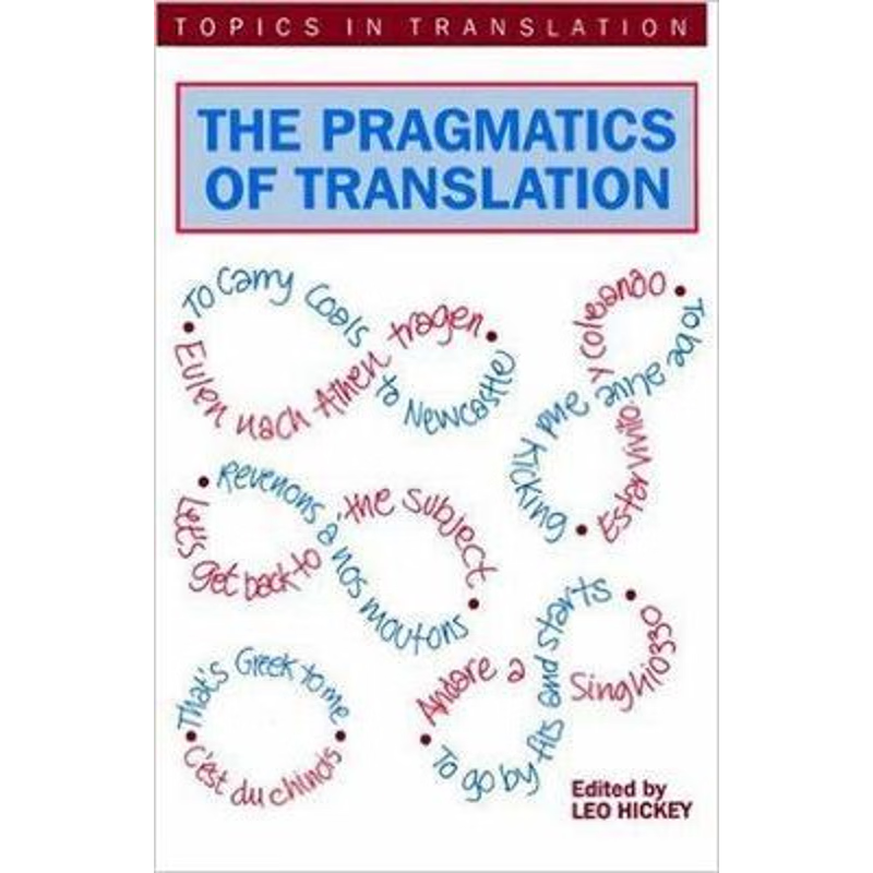按需印刷不退不换Pragmatics of Translatn the[9781853594045]