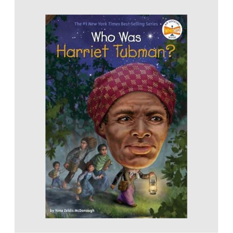 哈丽特 塔布曼是谁 英文原版 Who Was Harriet Tubman? 名人传记系列 中小学生读物 Who Was/Is 系列 【上海外文书店】