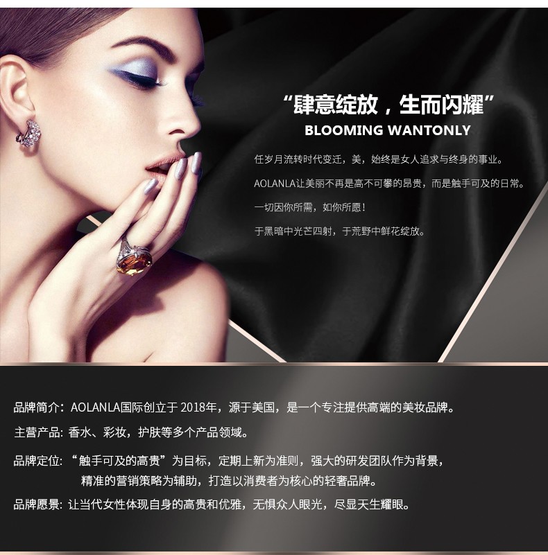 AOLANLA美国专业斜型多功能腮红刷49号修饰刷专业化妆工具美妆刷修容刷子 49#斜型修容刷