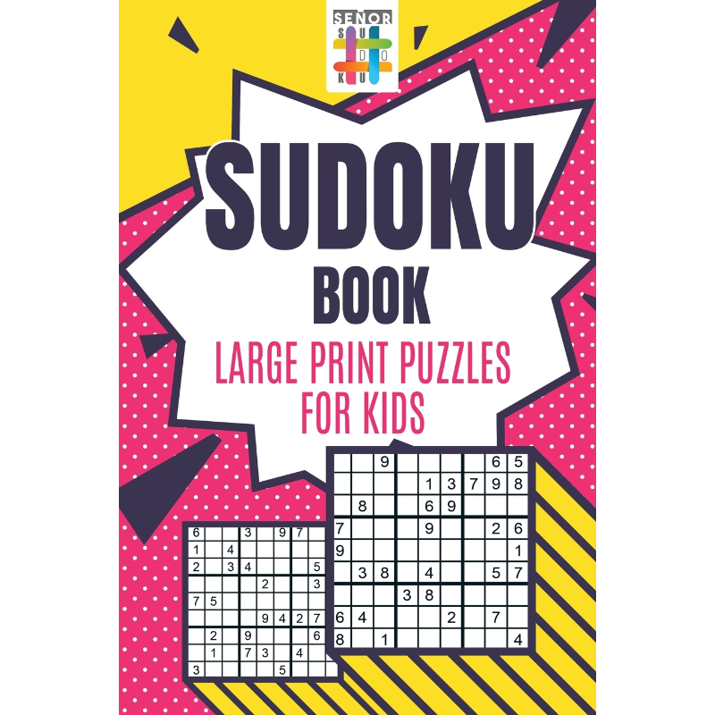 按需印刷Sudoku Book Large Print Puzzles for Kids[9781645214960]