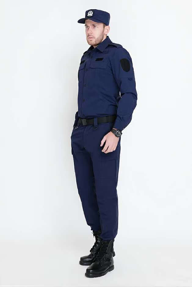 冷钢新款藏蓝tbm速干教官服户外登山服保安作训服体能服速干衣男1藏蓝