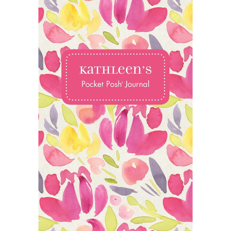 按需印刷Kathleen's Pocket Posh Journal, Tulip[9781524835132]