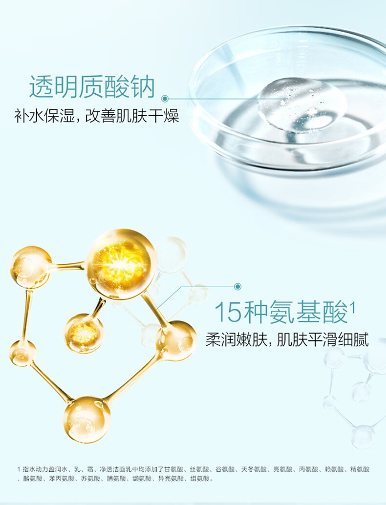 珀莱雅（PROYA）水动力护肤品套装女补水保湿水乳套装面霜礼物送女友生日礼物 【三件套】洁+水+乳