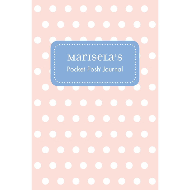 按需印刷Marisela's Pocket Posh Journal, Polka Dot[9781524826895]