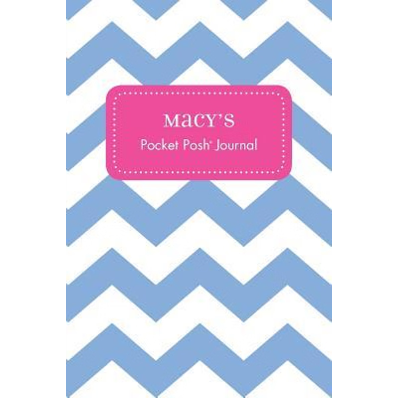 按需印刷Macy's Pocket Posh Journal, Chevron[9781524806538]