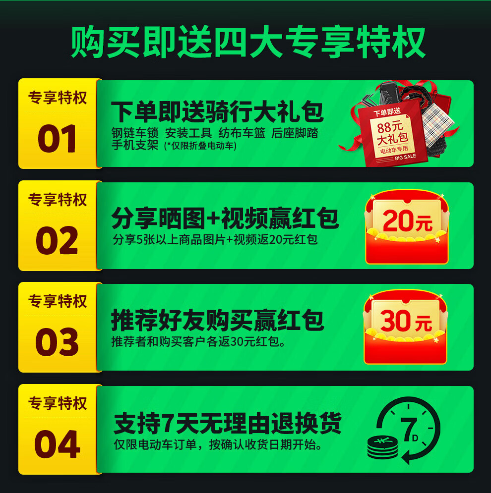 HIMIWAY嗨米 电动自行车代驾折叠电动车迷你锂电池电瓶车新国标成人小型滑板车男女单车 精英版黑色 汽车动力电芯 助力约60KM 保修3年