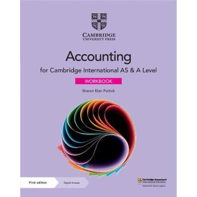 英文原版 NEW Cambridge International AS & A Level Accounting Workbook with Digital Access (2 years) 原版进口图书籍