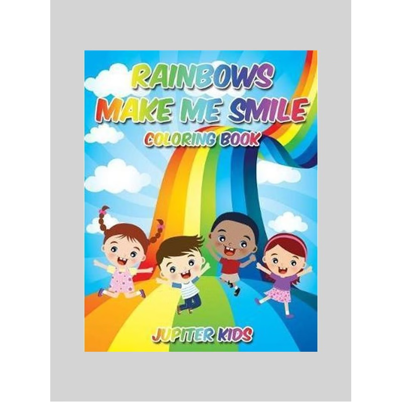 按需印刷Rainbows Make Me Smile Coloring Book[9781683268840]