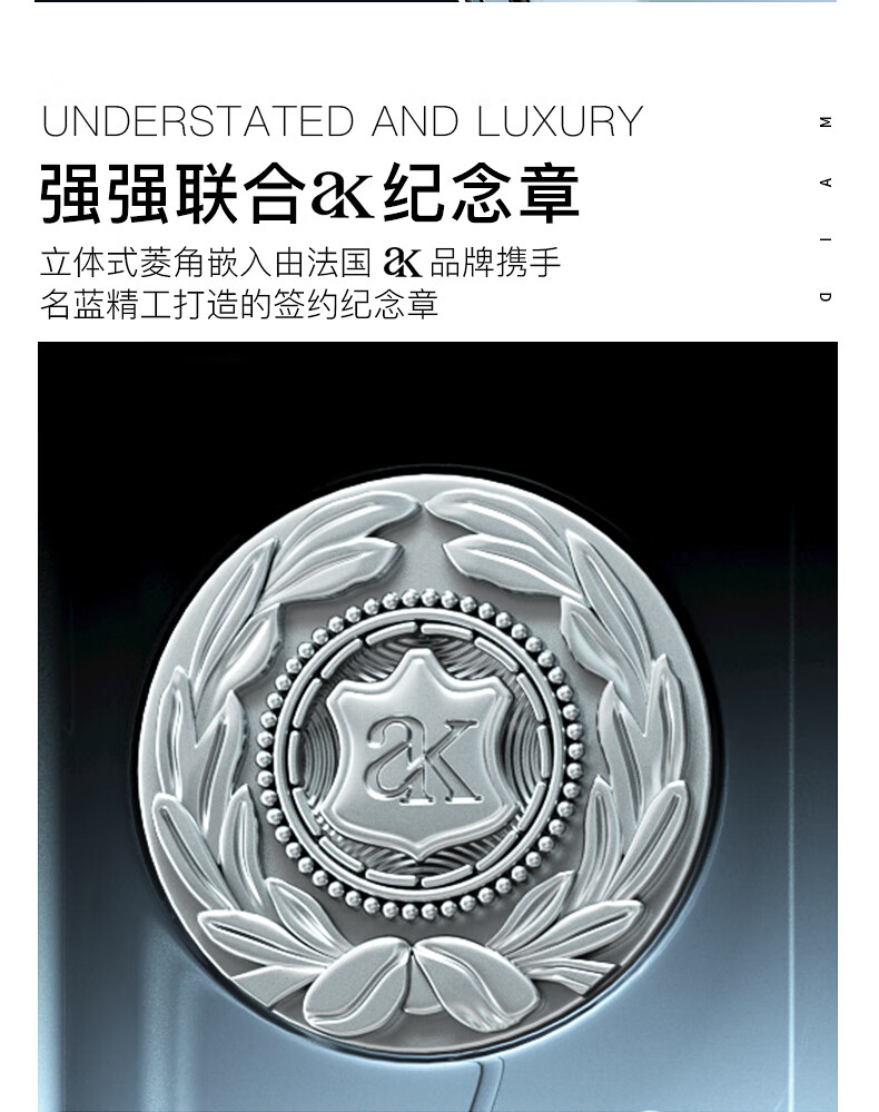 名蓝（MINGLAN）【姜潮推荐】 名蓝露歌蔚蓝古龙男士香水持久淡香清新男人味 露歌蔚蓝  50ml