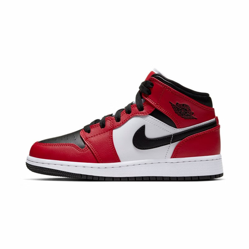 耐克airjordan1midaj1芝加哥中帮板鞋运动鞋休闲鞋女鞋dj6908100385