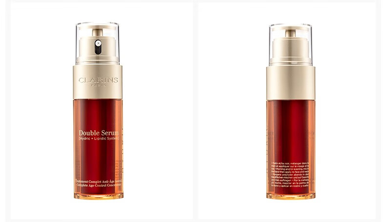 娇韵诗（CLARINS）娇韵诗双萃精华赋活修护精华第八代75ml 黄金精华液细腻毛孔法国 75ml